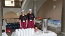 Kaffee gefällig? - Team der Schülerfirma „Catering“ der Don-Bosco-Berufsschule zur sonderpädagogischen Förderung Würzburg