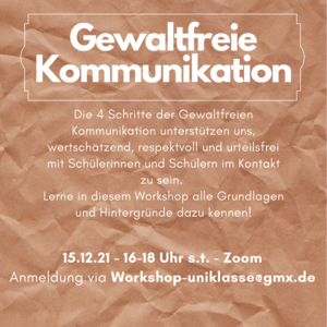 Gewaltfreie Kommunikation (1)