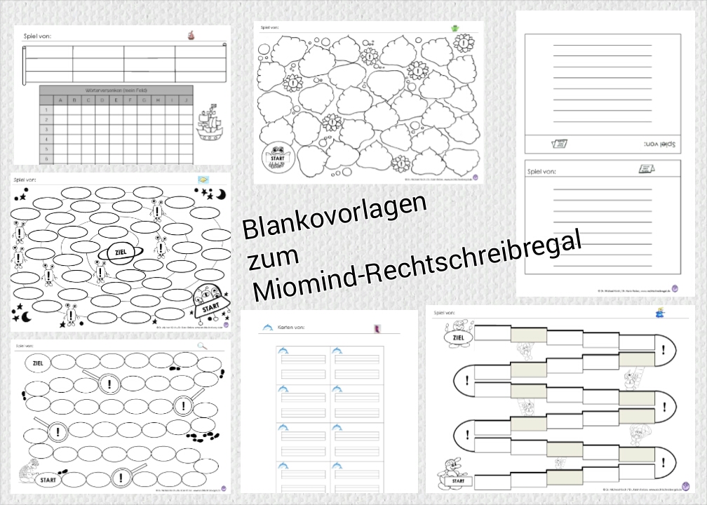 Miomind-Blankovorlagen